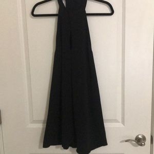 Black skater dress